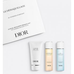 Ensemble trio de nettoyants Dior