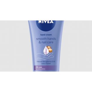 Crème pour les mains NIVEA Smooth Hands & Cuticle Care