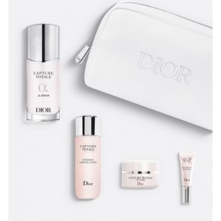 Coffret de soins de la peau et pochette 4 pièces Capture Totale