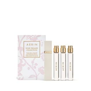 AERIN Rose Premier Fragrance Trio Atomiseur et recharges pour sac à main