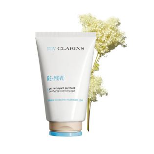 Mon gel dermo-nettoyant détoxifiant RE-MOVE de Clarins