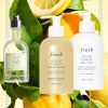 Gel douche au citron et au sucreGlavage le corps au citron et au sucre